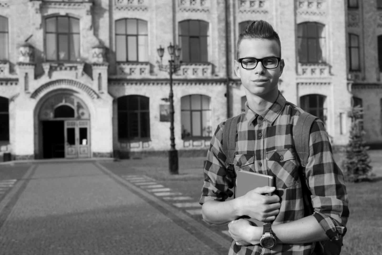 Investment learning materials and notes arranged on a desk